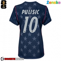 Ženske Nogometnih dresov Združene države Christian Pulisic #10 Gostujoči SP 2026 Kratki rokavi